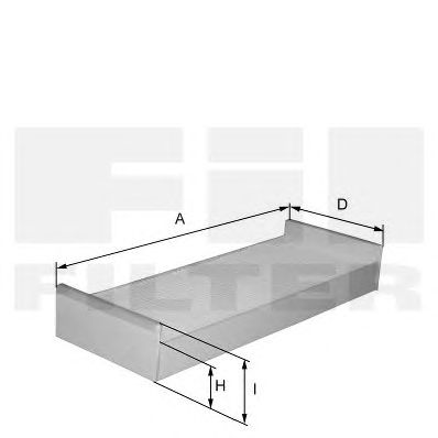 FIL FILTER hck7086 -  Фильтр воздуха в салоне